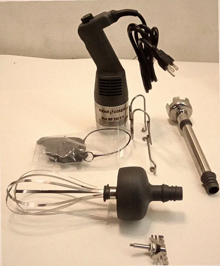 Robot Coupe Mini MP 240 V.V. Combi 10" Stainless Immersion Blender 1PH 120V 290W