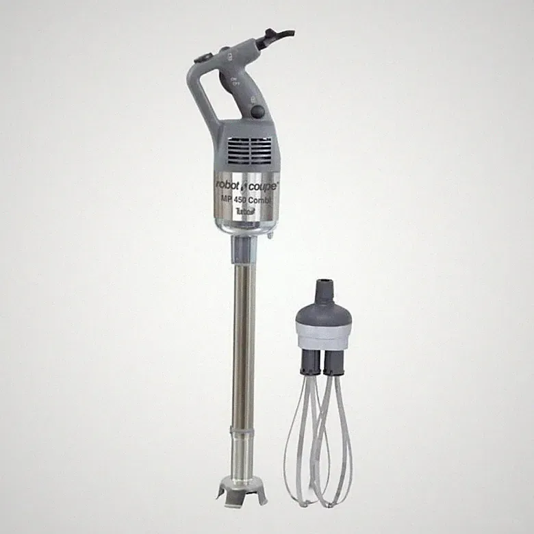 Robot Coupe MP450 Combi Commercial Immersion Blender – 18” Shaft + Whisk – Teste