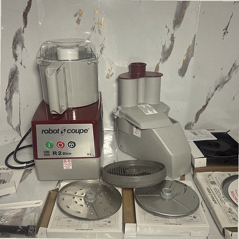 Robot Coupe R2 Dice Series D Commercial Food Processor w/ Dicing Kit w/ Discs