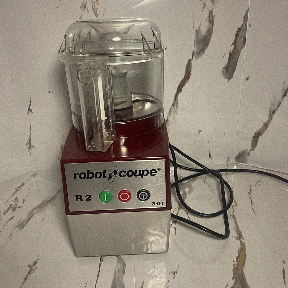 Robot Coupe R2 N Commercial Food Processor 3Qt w/ Bowl & Blade
