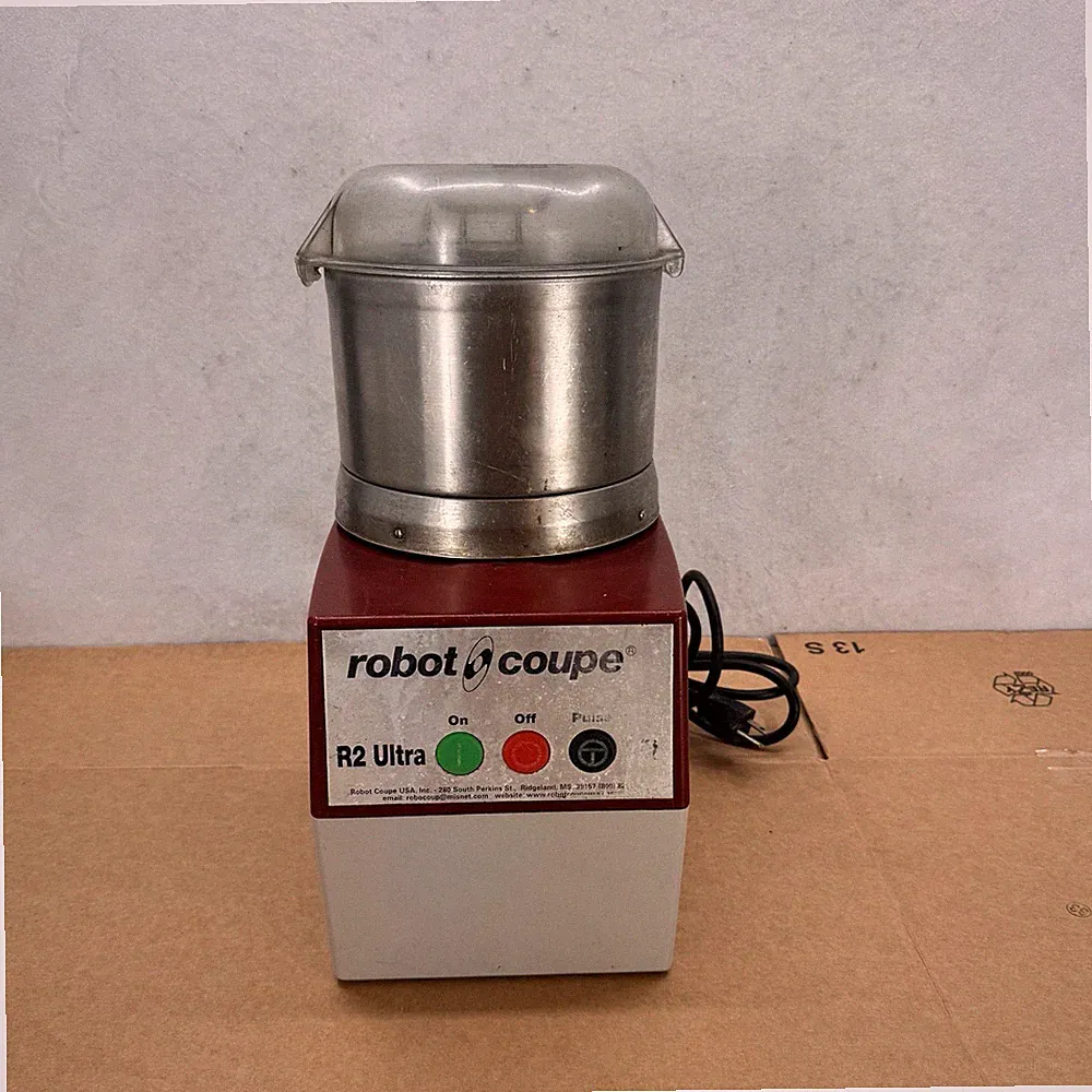 Robot Coupe R2 Ultra R2UB Commercial Food Processor 3 Qt Stainless Bowl TESTED