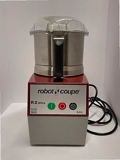 Robot Coupe R2B 2.9 Liter Commercial Cutter Mixer Food Processor, Steel Bowl