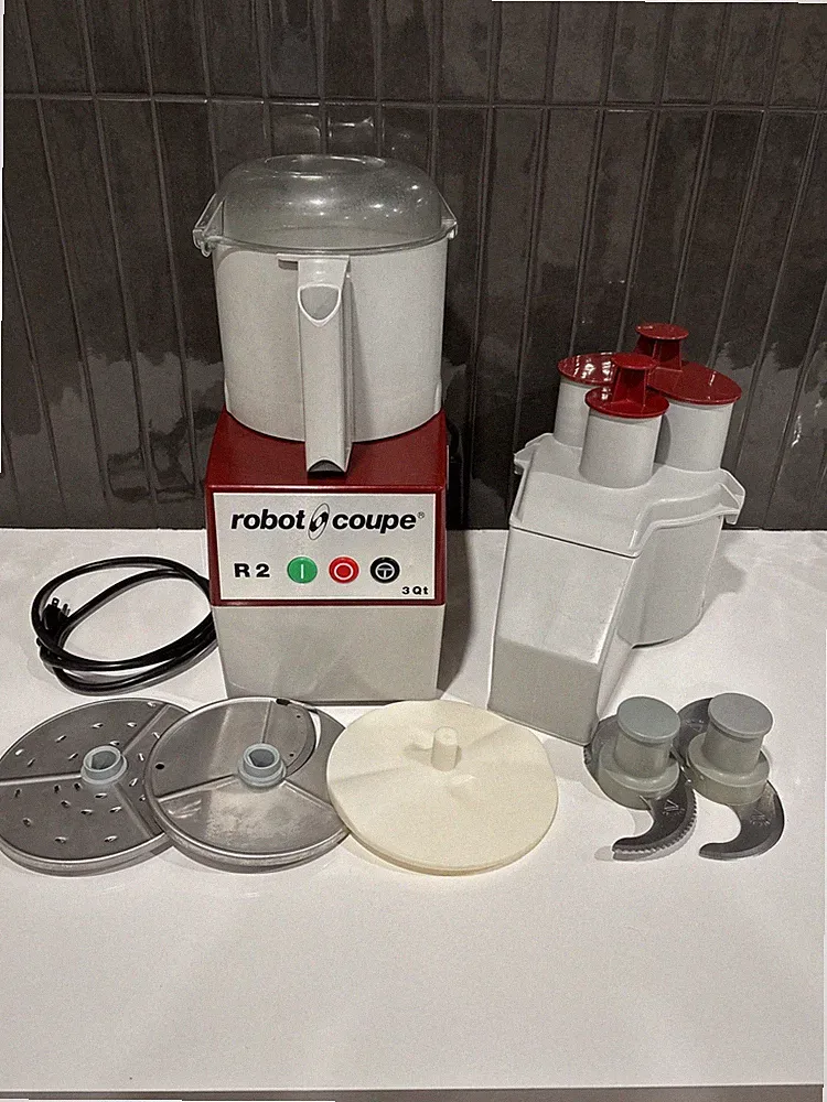 Robot Coupe R2N 4581 Food Processor Continuous Feed Slicing Grating Disk S Blade