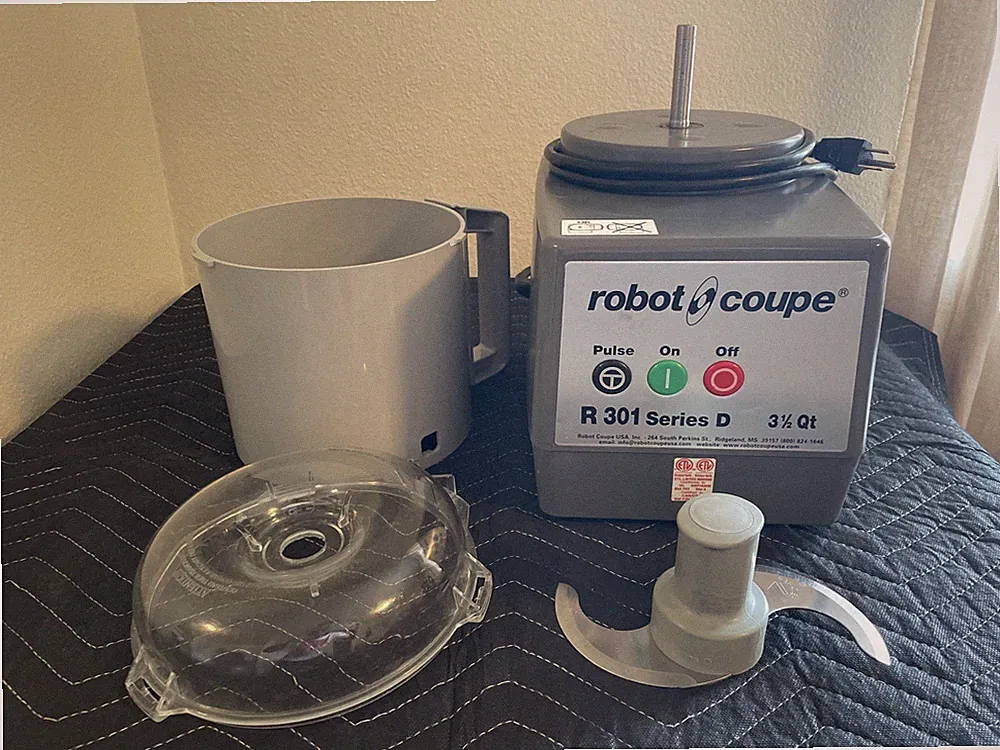 Robot Coupe R301 Series D 3 1/2 Qt Food Processor Tested Free Shipping