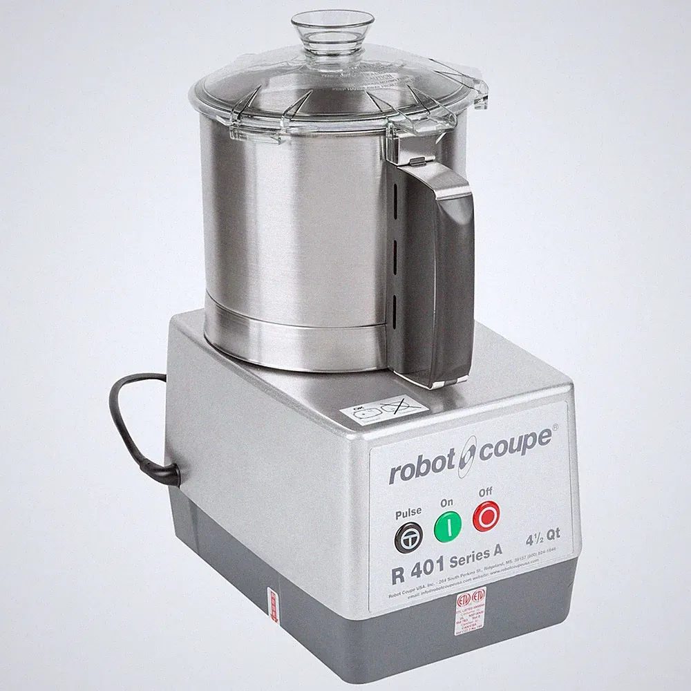 Robot Coupe R401B 4.7 Qt. / 4.5 Liter Stainless Steel Batch Bowl Food Processor