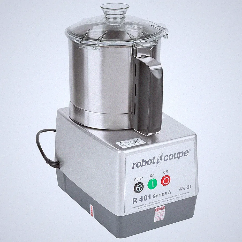 Robot Coupe R401B 4.7 Qt. / 4.5 Liter Stainless Steel Batch Bowl Food Processor