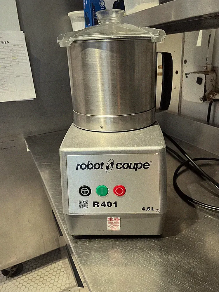 Robot Coupe R401B 4.7 Qt. / 4.5 Liter Stainless Steel Batch Bowl Food Processor