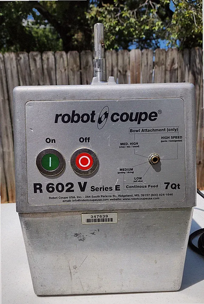 Robot Coupe R602 V Series E Food Processor Base Parts/Repair