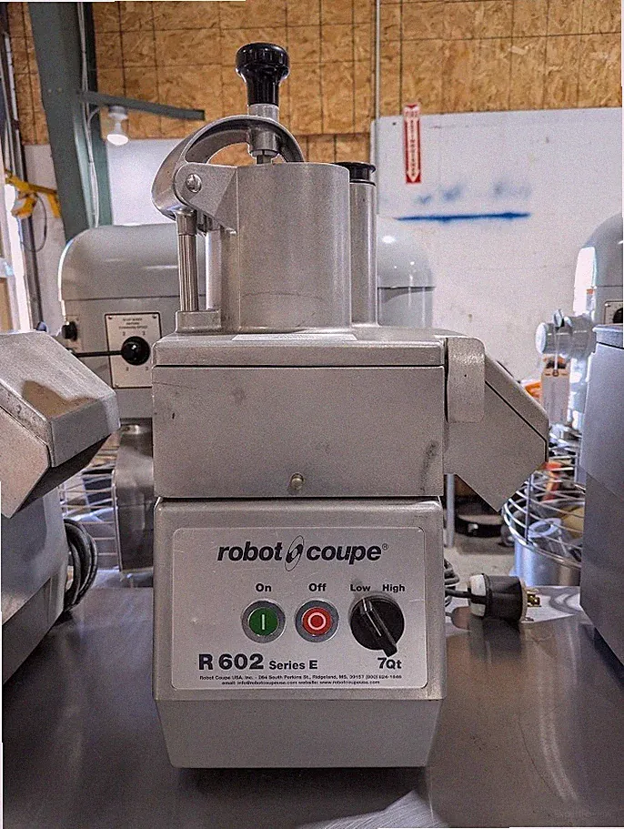 Robot Coupe R602N Combination Food Processor + Cutter Bowl, Attachments