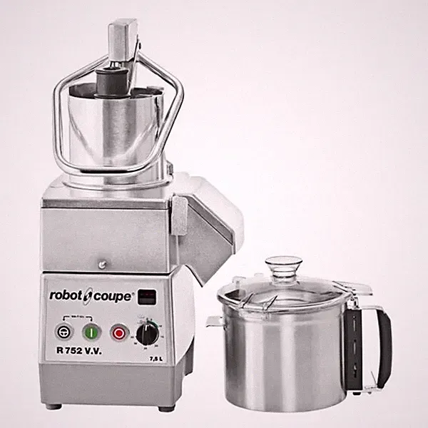 Robot Coupe R702VV Combination Food Processor, 7.5L Stainless Steel Bowl, 2 H...