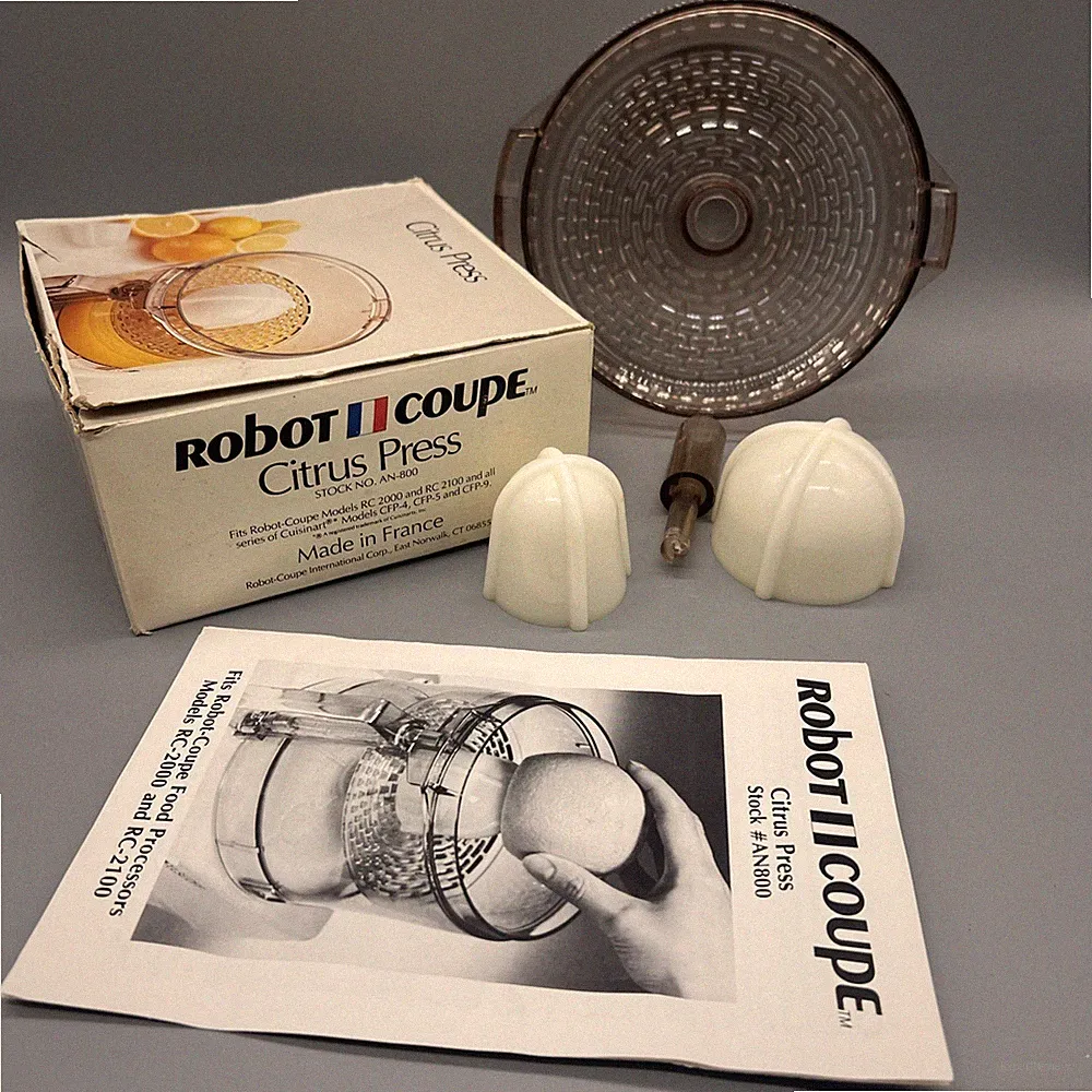 Robot Coupe RC 2000 Food Processor Citrus Press ONLY Lemon Orange France Vtg 80s