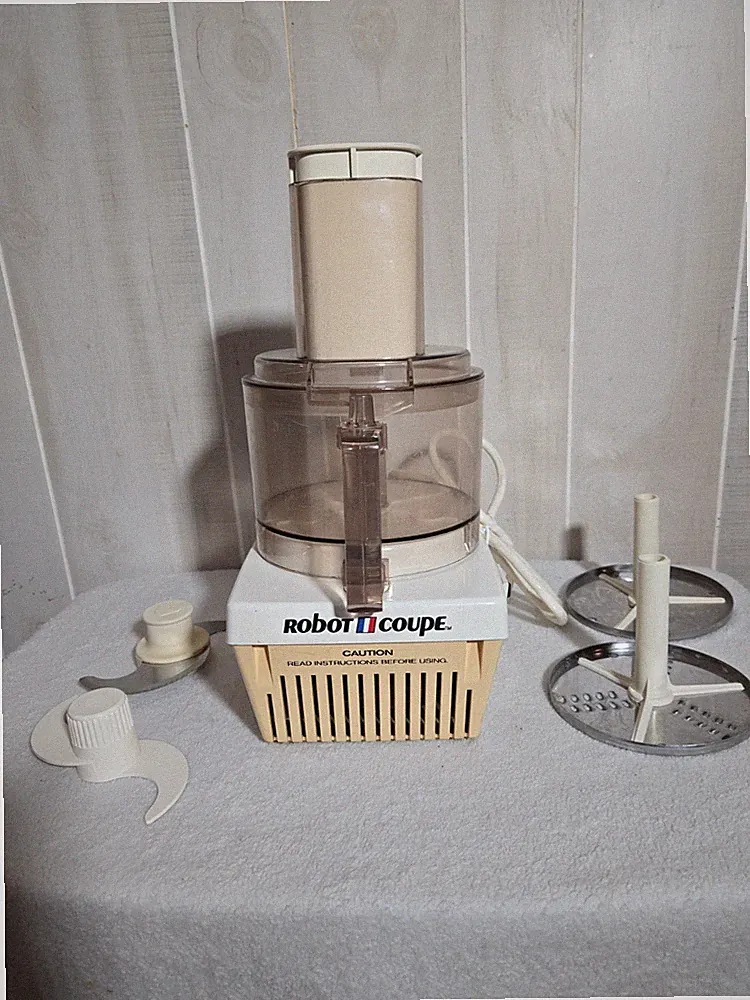 Robot Coupe RC 2000 Food Processor w/ Blade & Grater Tested Working