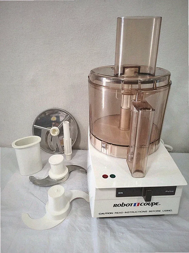 Robot Coupe RC 3500 Food Processor with 4 Blades Tested Works Complete **Read***