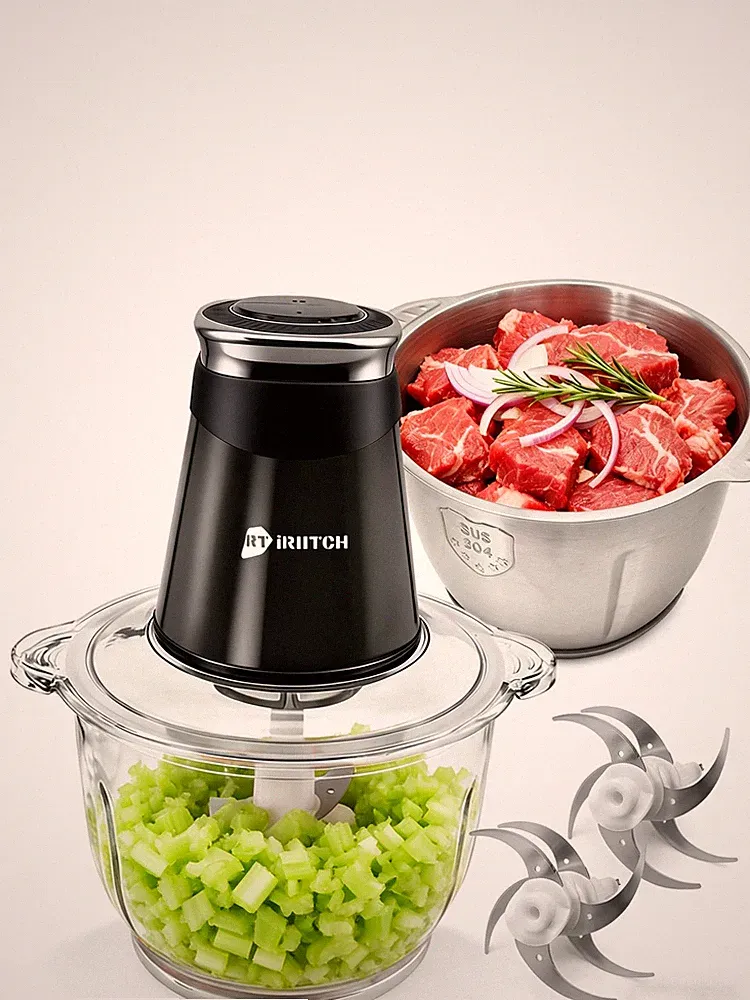 RTIRIITCH RT-302 Food Processor 500W Electric Chopper