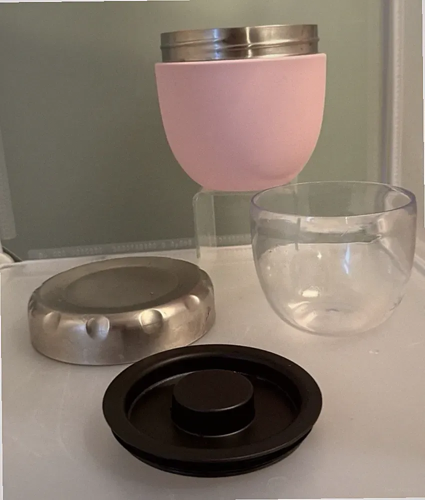 S'well Eats Insulated Food Container Pink Stainless Steel 21.5oz Prep Bowl