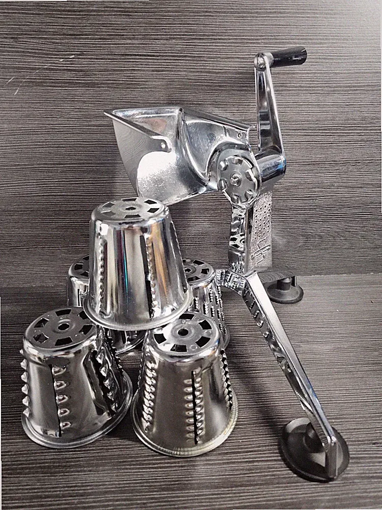 Saladmaster Vintage Five Star Food Processor Chopper Shredder Slicer 5 Cones
