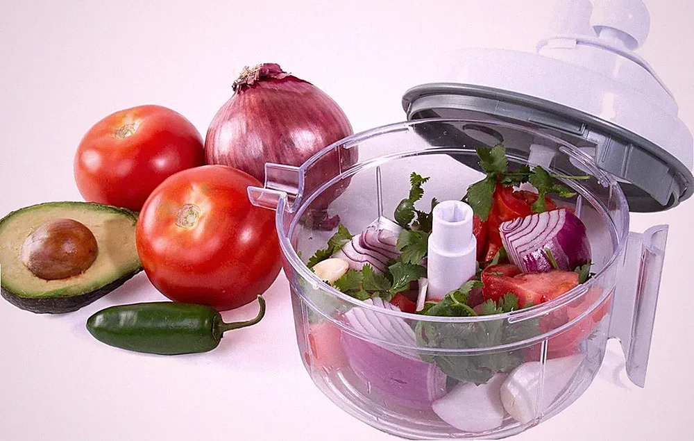 Salsa Maker, Food Chopper, Mixer and Blender Manual Food Processor