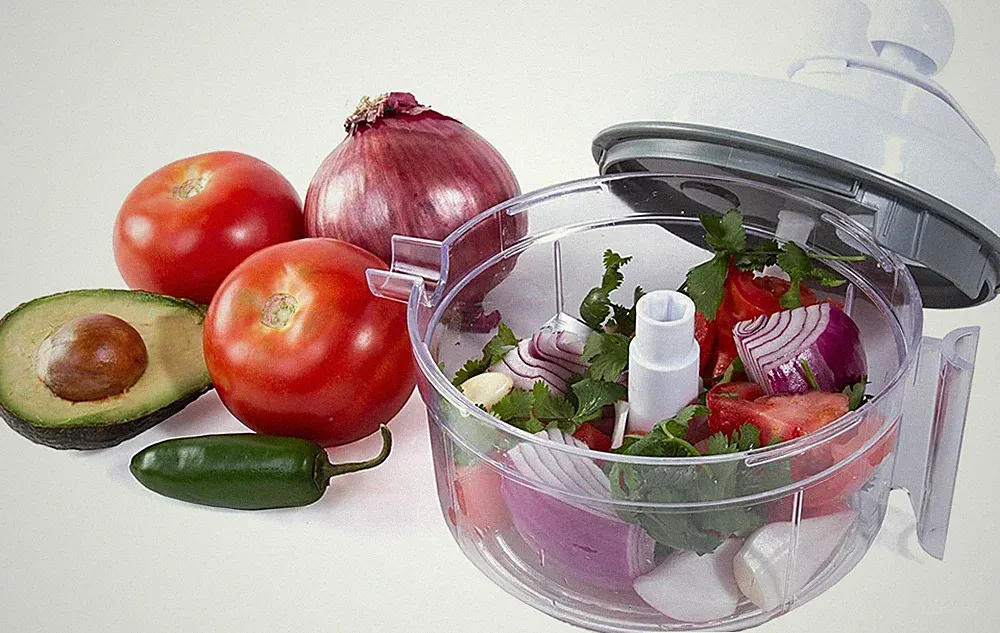 Salsa Master Salsa Maker - As Seen On TV Food Chopper & Manual Food Processor