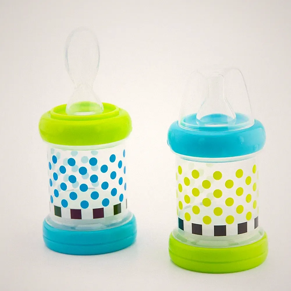 Sassy 30182 Baby Food Feeder Bottle Set - 2 Piece