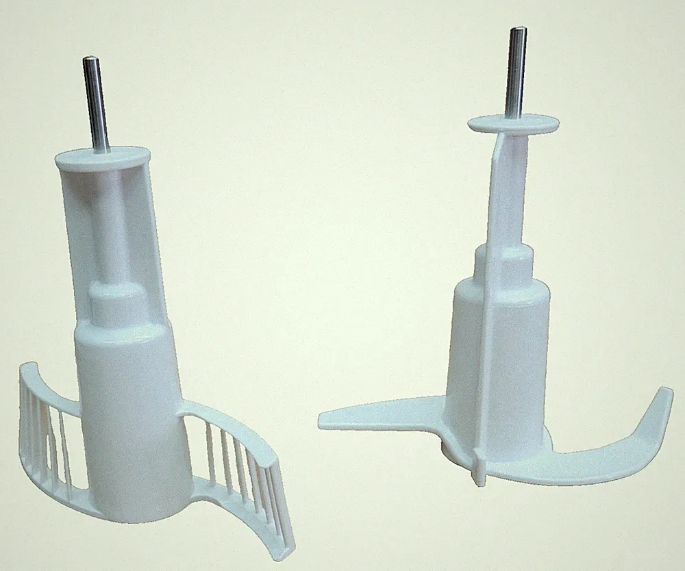 SET Braun Kneading Hook and Whipping Attachment for Food Processor Combimax 3205