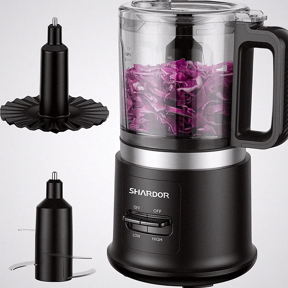 SHARDOR Food Chopper, 4 Cup Mini And Food Processor, Electric Meat Grinder 2