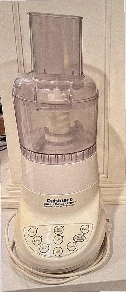 Smart Food Processor Cuisinart Power Duet Glass Blender Tested works.