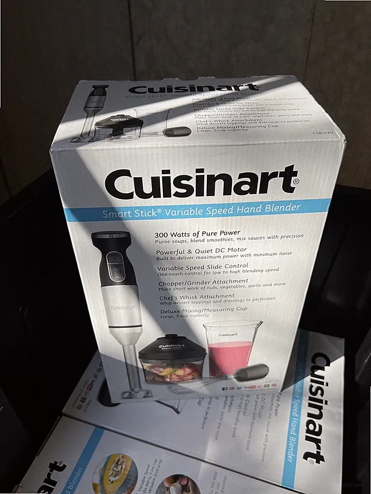 SmartStick 5-Speed Electric Immersion Handheld Blender Mixer and Chopper