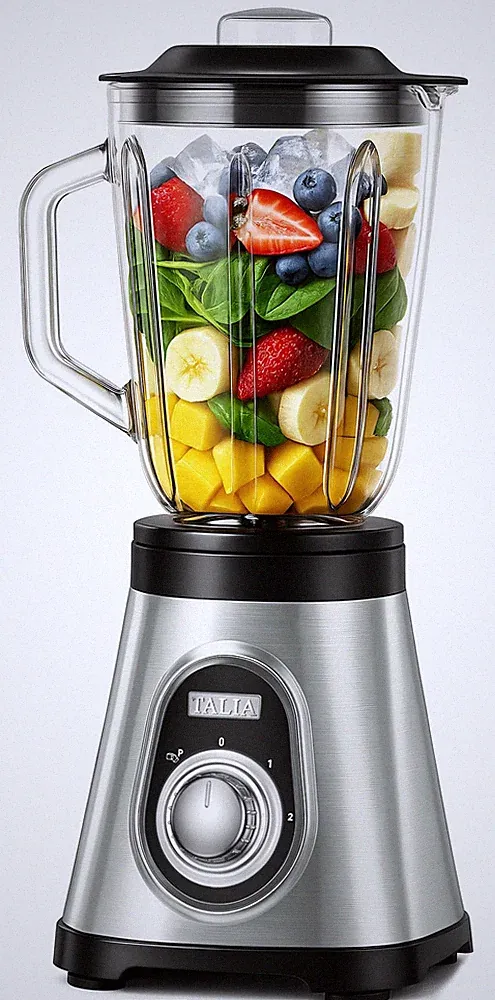 Smoothie Blender for Ice Crushing & Shakes, 750W Countertop Blenders with 48o...
