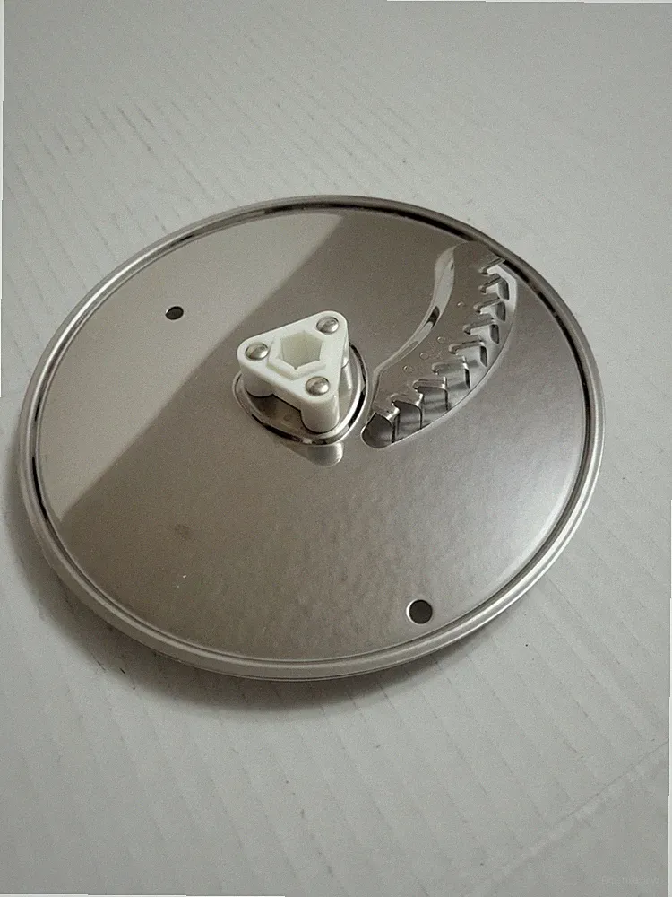 Stainless Steel Food Processor Replacement Slicing/Shredding Disc Blade Silver