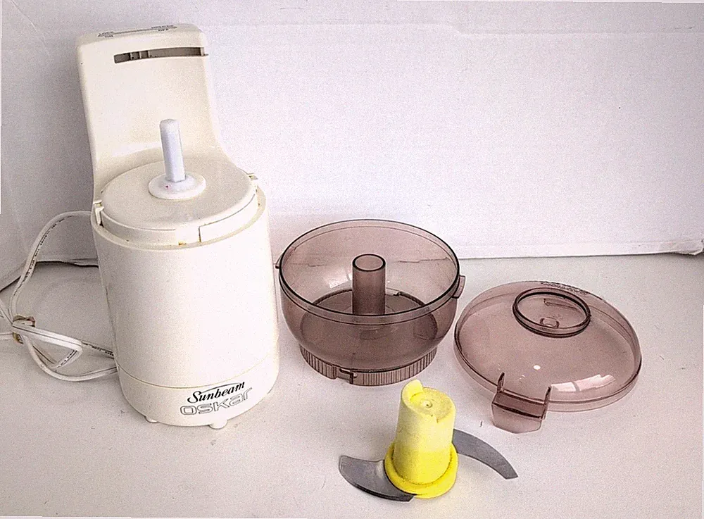 Sunbeam Oskar Food Processor 14181 Chopper Vintage Tested & Working