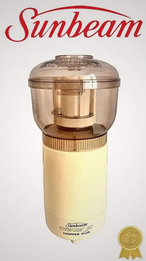 Sunbeam Oskar Jr. Chopper Plus Food Processor Model 14131