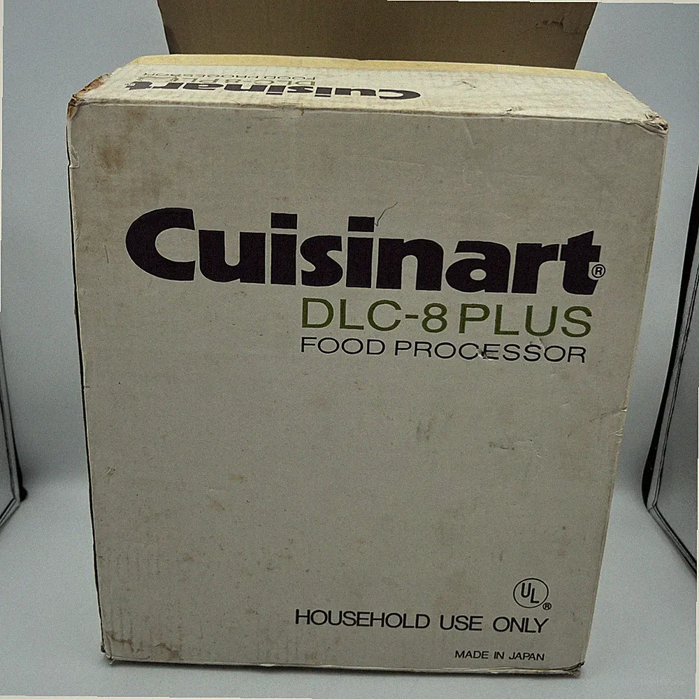 SUPER RARE VINTAGE 1984 Cuisinart DLC-8 PLUS Food Processor New Open Box