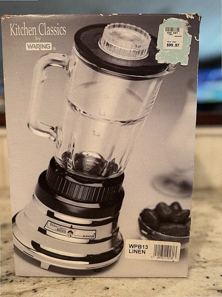 Tested Waring 2 Speed Kitchen Classics Blender Linen Color Cleaned
