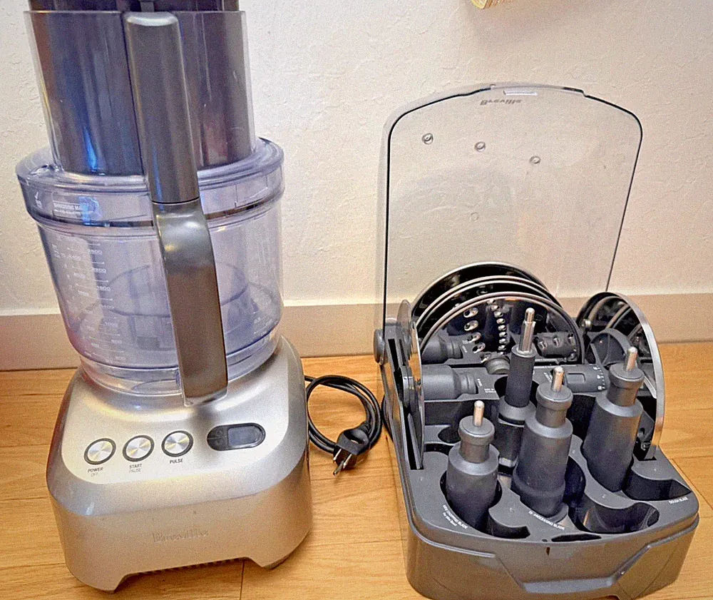 Tested Working Breville BFP800XL Sous Chef Pro 16-Cup Food Processor Silver