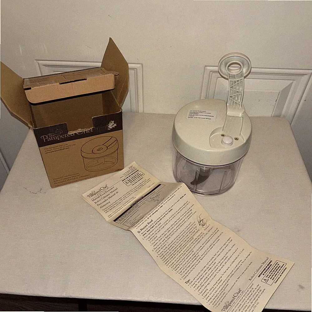 The Pamper Chief Manual Food Processor