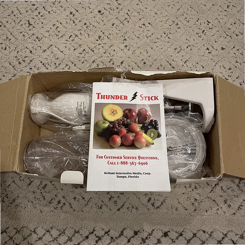 ThunderStick Blender & Food Processor System Thane Housewares Reliant Free Ship
