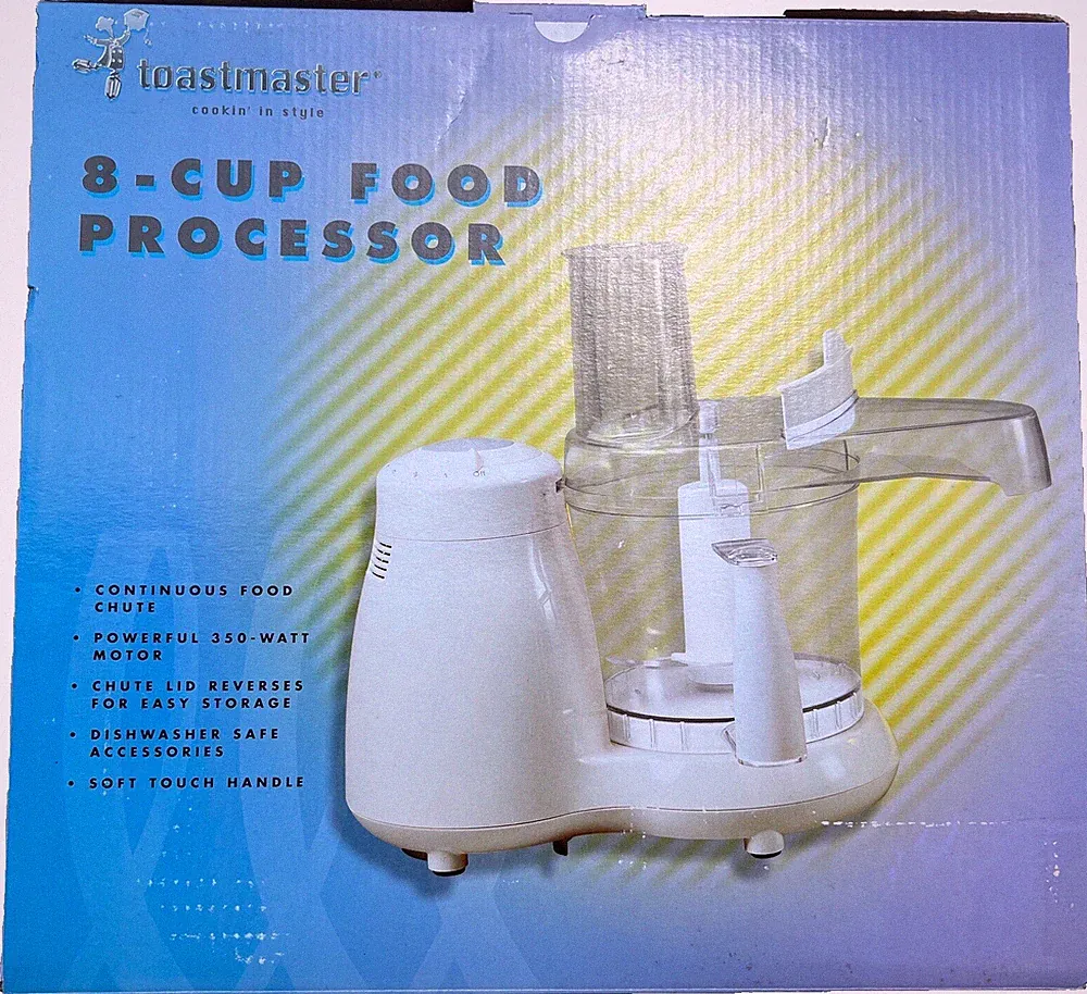 Toastmaster 8 cup food processor