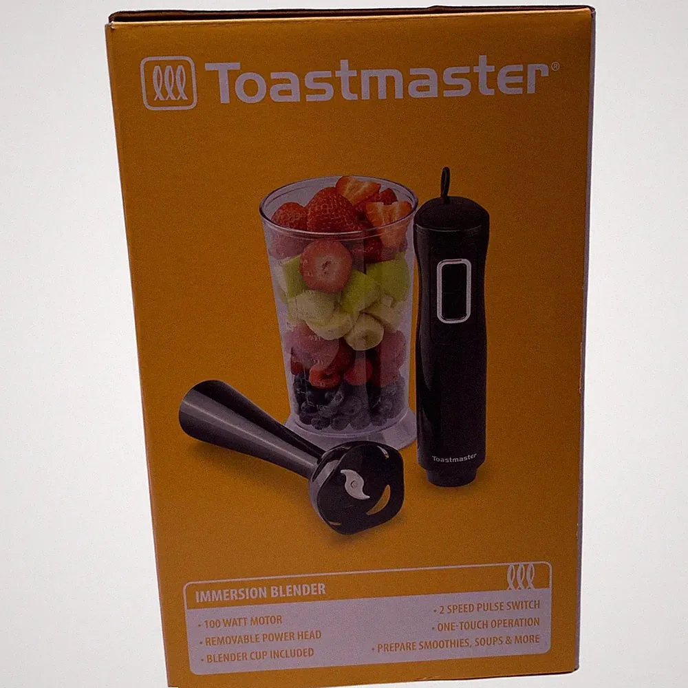 Toastmaster Immersion Blender 100W 700ml Cup New