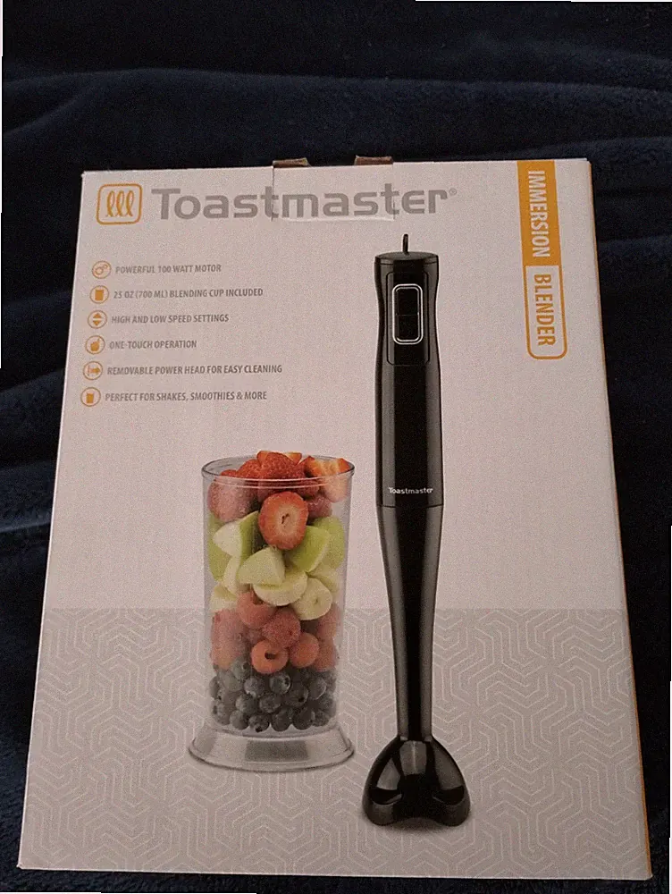 Toastmaster Immersion Blender for smoothies, soups, & more