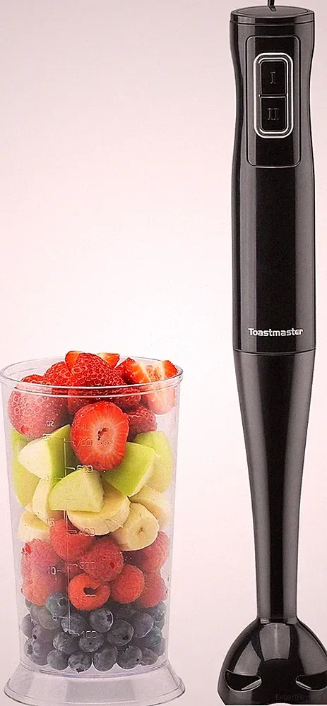 Toastmaster Immersion Hand Blender Mixer Black