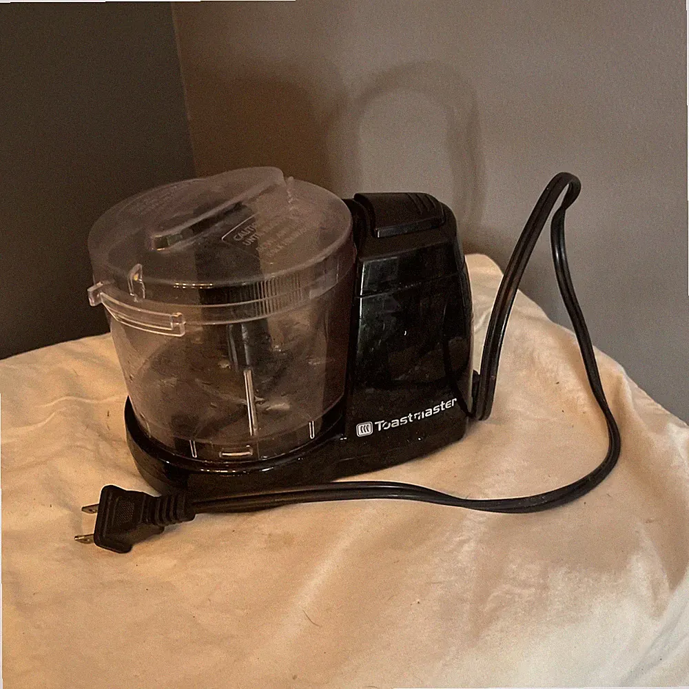 Toastmaster mini chopper Food Processor Black