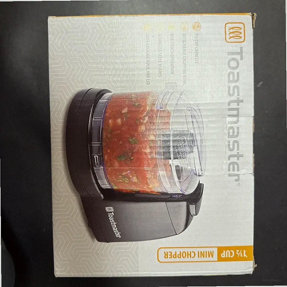 Toastmaster Mini Food Chopper 1.5 Cup | Quick Prep Kitchen Tool