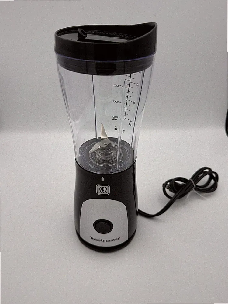 Toastmaster Personal Blender 15oz Single Serve Smoothie Maker Black Used LikeNew