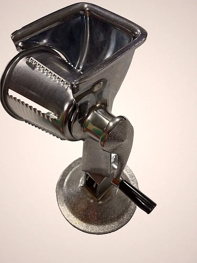 Townecraft Stainless Metal Food Grinder Shredder Processor Chopper & 4 Cones