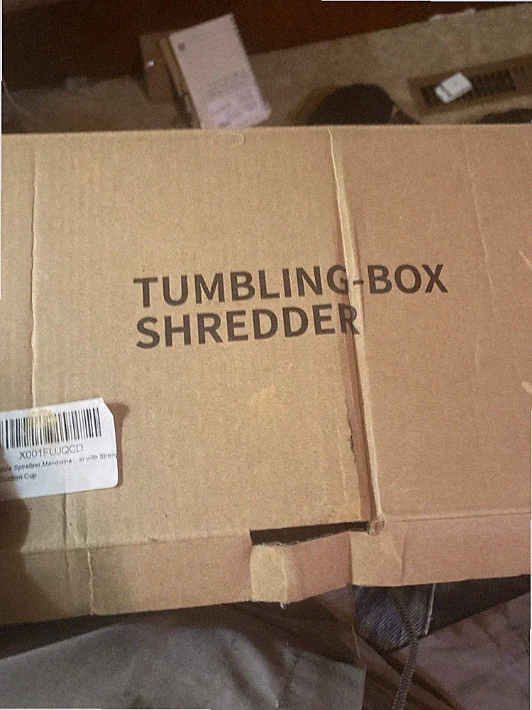 Tumbling-box Shredder Food Processor Open Box Never Used Open Box