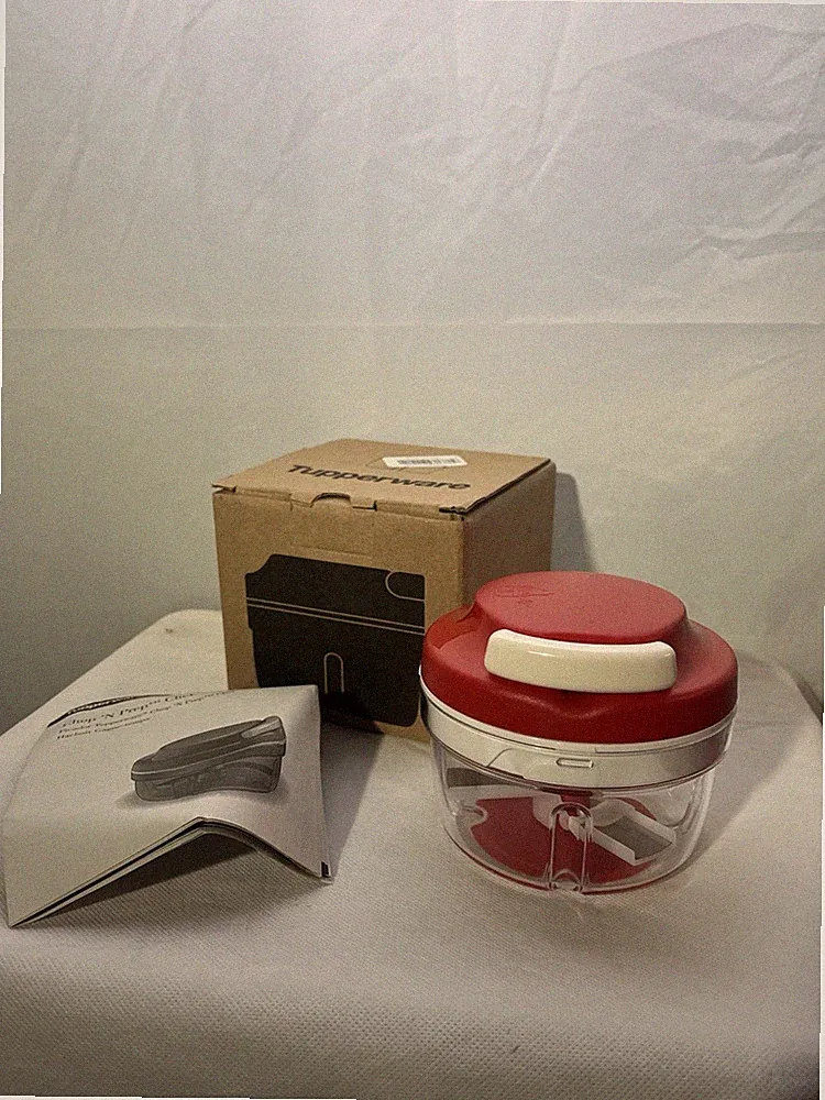 Tupperware Chop N Prep Chef Mini Food Chopper Processor New