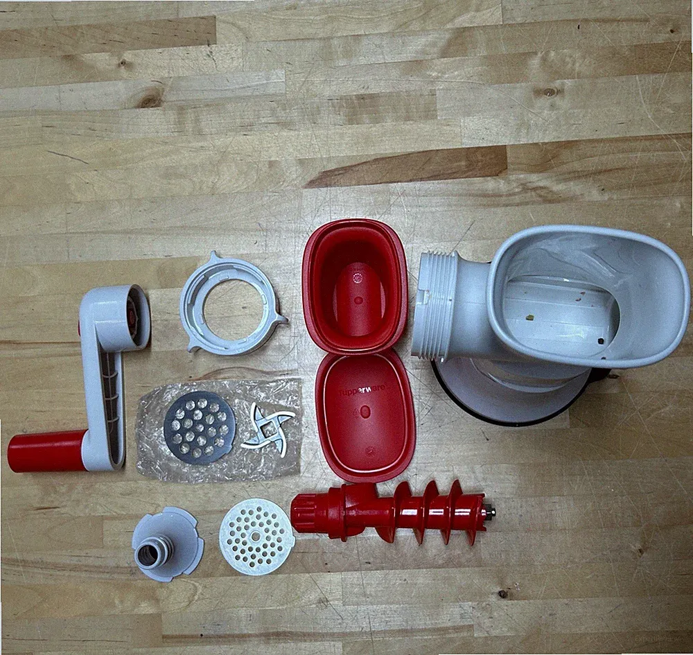 Tupperware Fusion Master Mincer with Accessories Kitchen