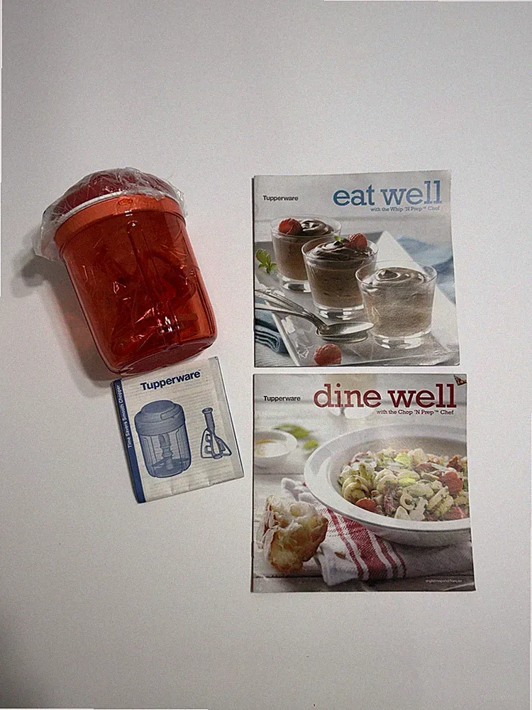 Tupperware Power Chef Premium System New Slicer Blender