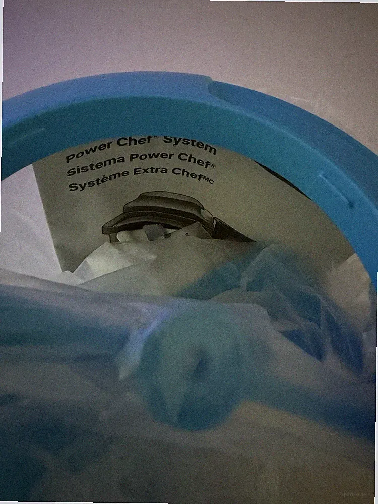 Tupperware POWER CHEF PRO System~Non-Electric Food Processor~not Complete-Read