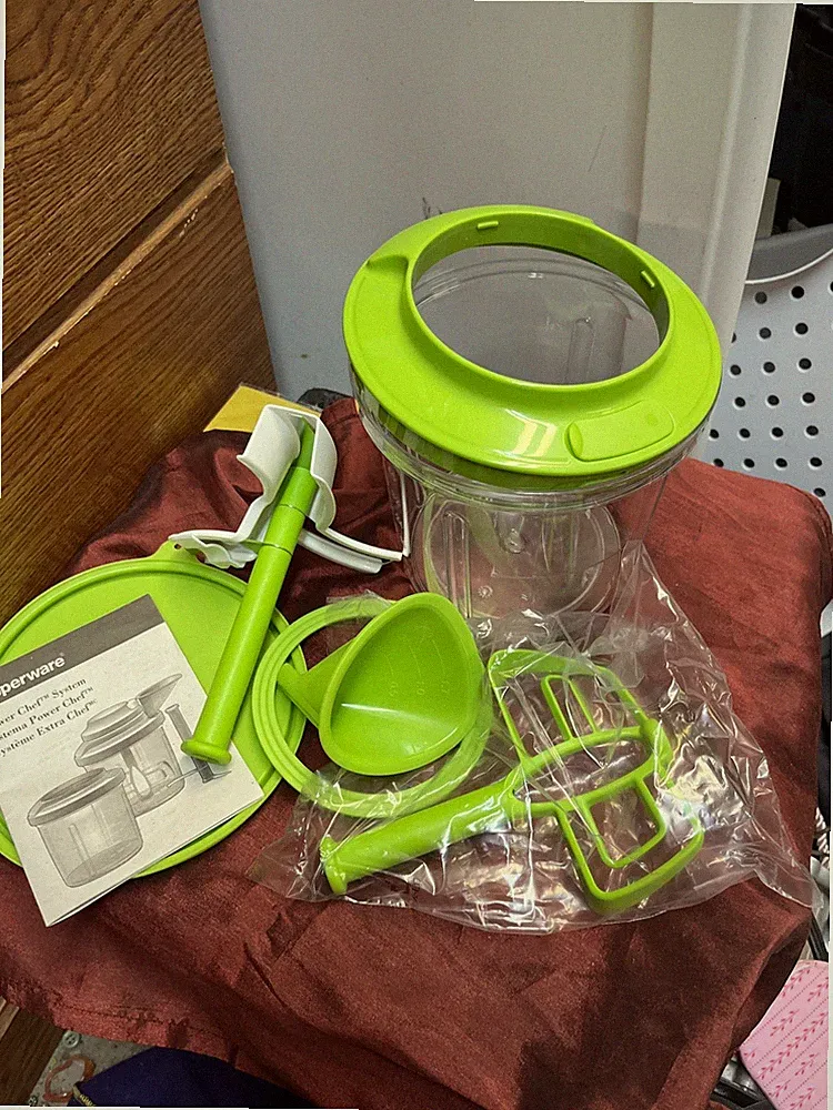 Tupperware Power Chef System Food Processor